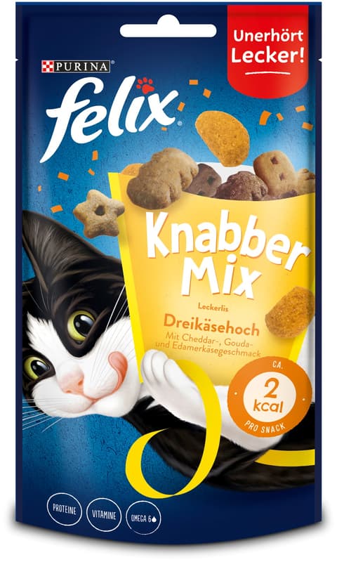 Felix Nibble Mix three cheese high