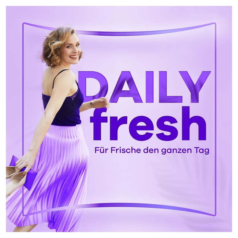 Always Daily Fresh Slipeinlagen Normal Flexistyle, mit Frischeduft