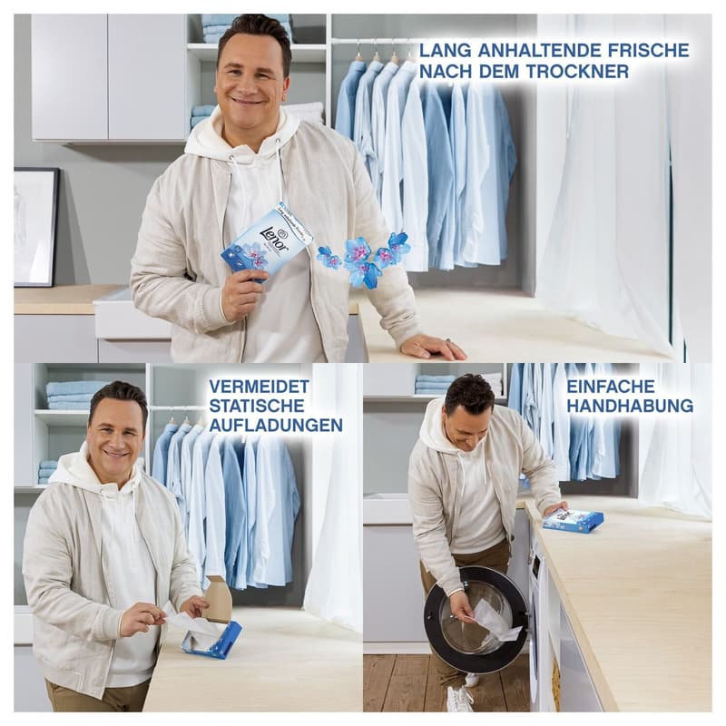 Lenor Trocknertücher Aprilfrisch - 34 Tücher