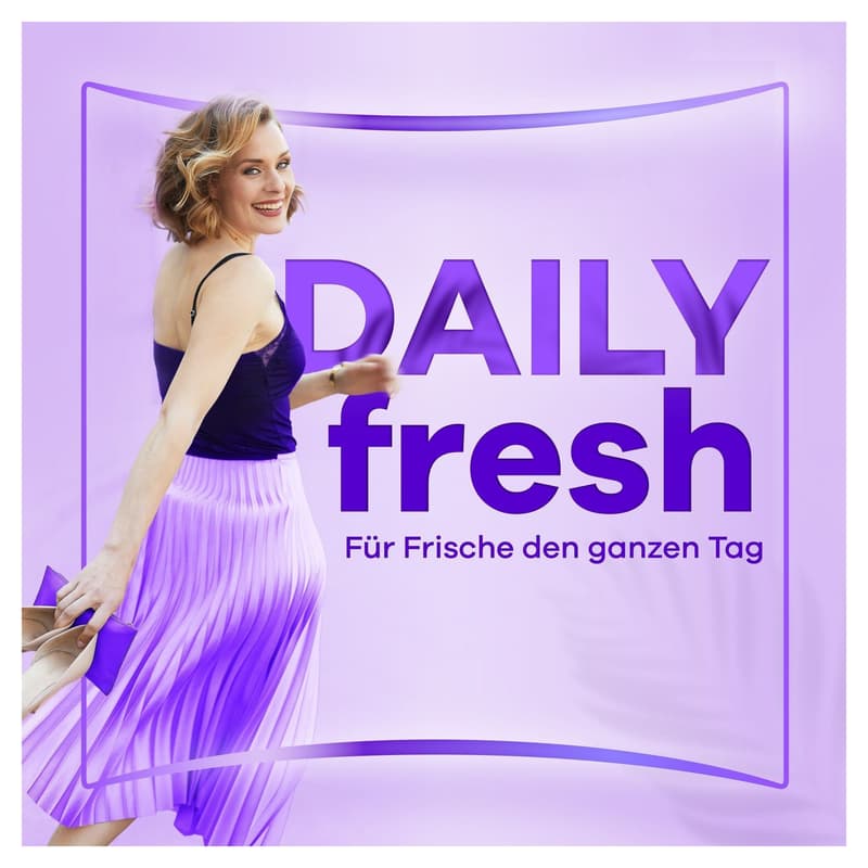 Always Daily Fresh Slipeinlagen Normal Flexistyle ohne Duftstoffe