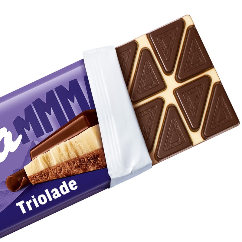 Milka Großtafel Triolade
