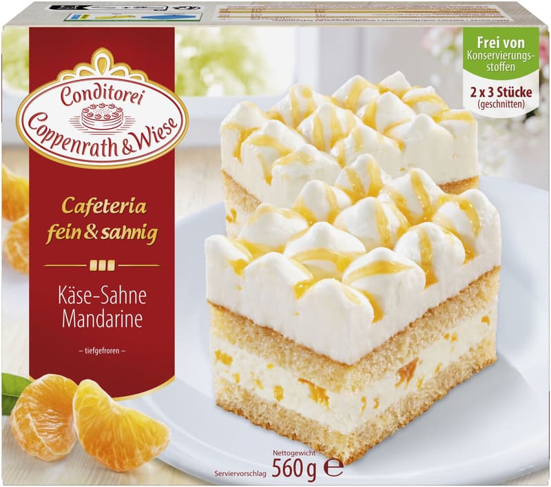 Coppenrath & Wiese Cheese Cream Mandarin Sheet Cake