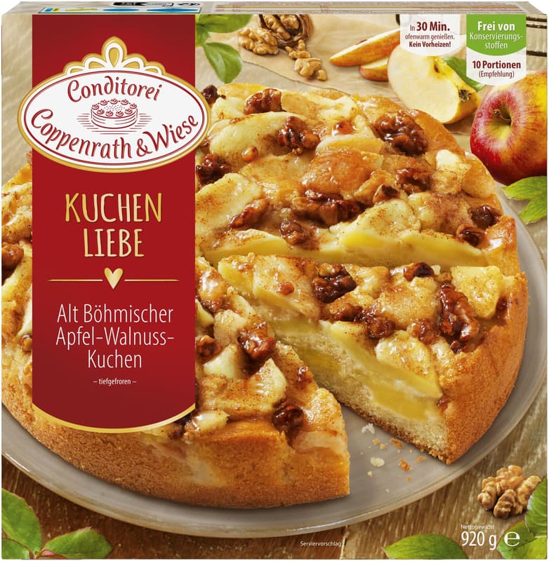 Coppenrath & Wiese Old Bohemian Apple and Walnut Cake