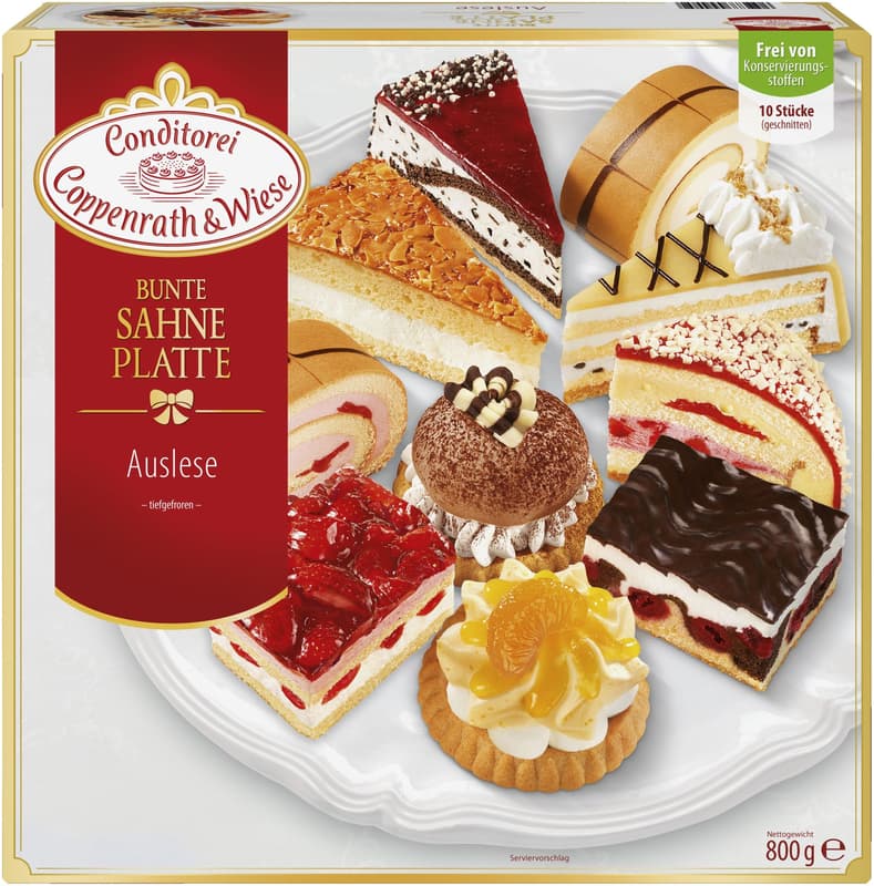 Coppenrath & Wiese Colorful Cream Platter