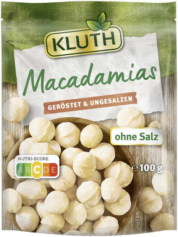 Kluth roasted macadamias