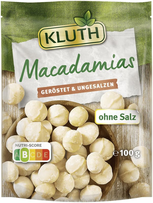 Kluth Macadamias geröstet