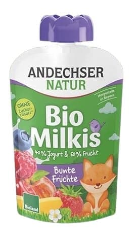 Andechser ORGANIC Milkis Colorful Fruits