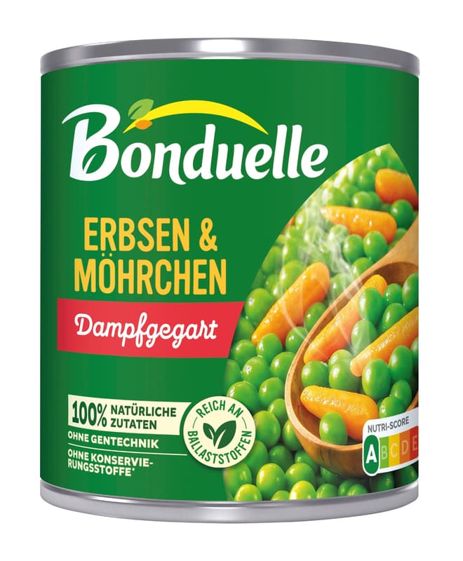 Bonduelle steamed peas & carrots