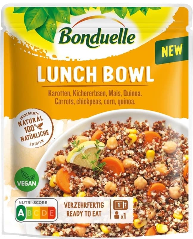 Bonduelle Lunch Bowl Quinoa, Chickpea, Carrot