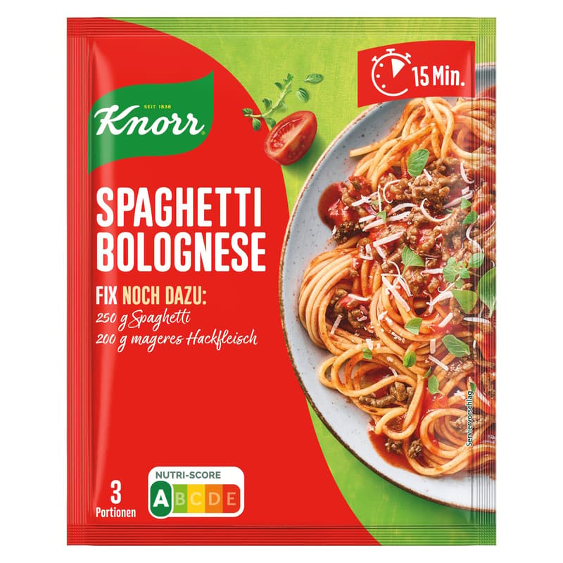 Knorr Fix Bolognese Our Best