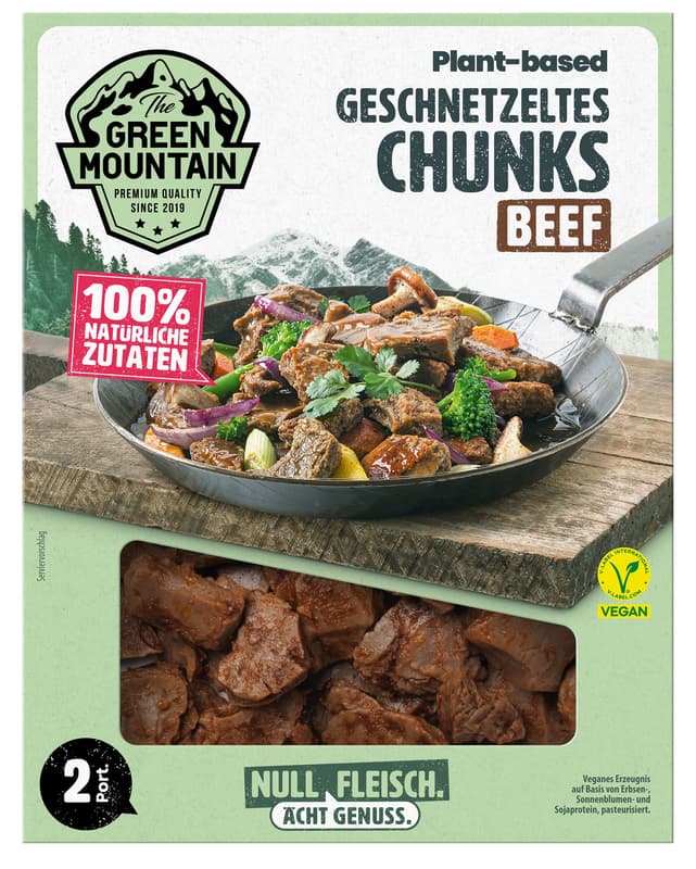 The Green Mountain Beef Chunks