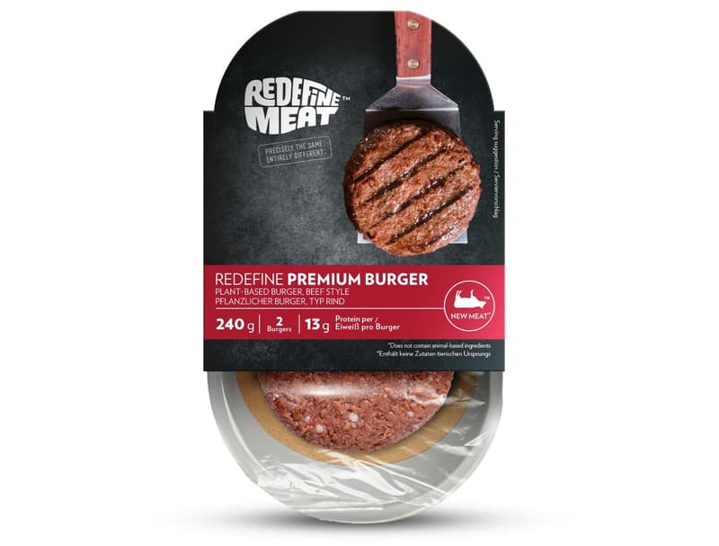 Redefine Meat Premium Burger VEGAN