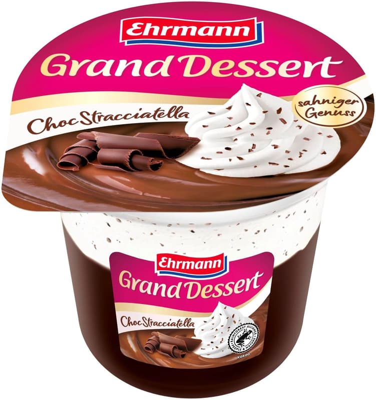 Ehrmann Grand Dessert Chocolate Stracciatella