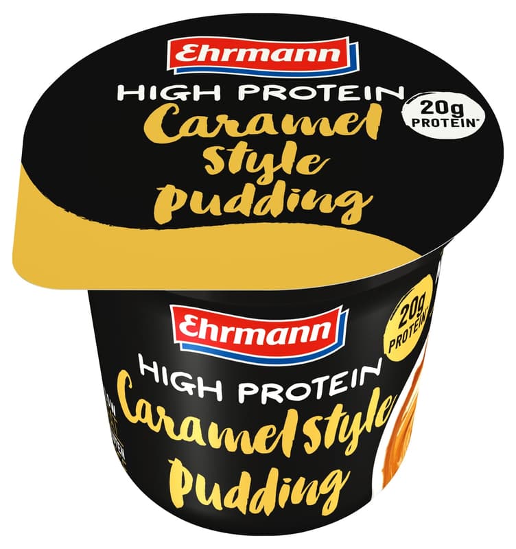 Ehrmann High Protein Caramel Style Pudding