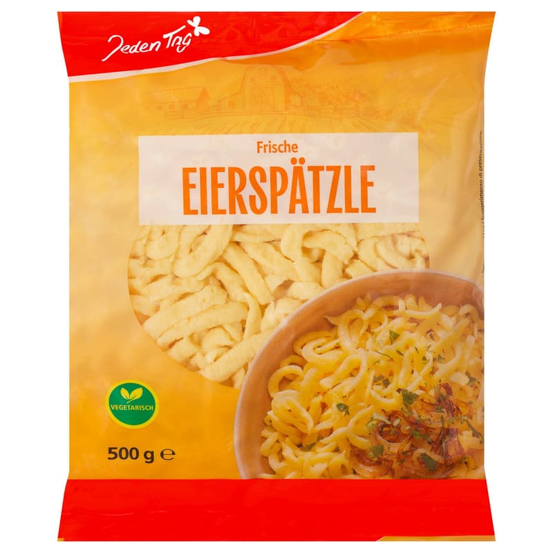 Fresh egg noodles every day