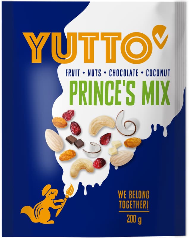 Yutto Fruit & Nut Mix with Chocolate