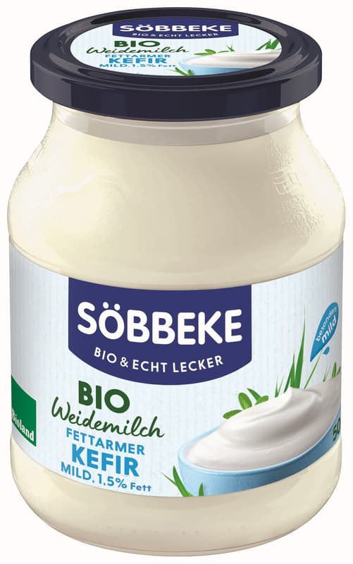 Söbbeke ORGANIC natural yogurt kefir mild 1.5%