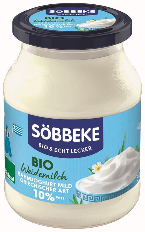 Söbbeke Organic Natural Greek Yogurt Mild 10%