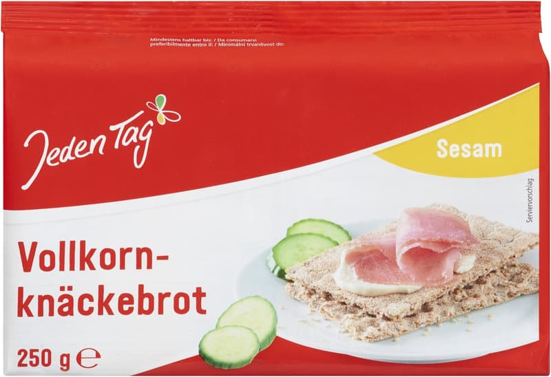 Jeden Tag Knäckebrot Sesam