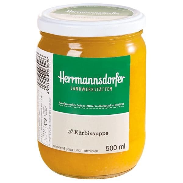 Herrmannsdorfer BIO Kürbissuppe