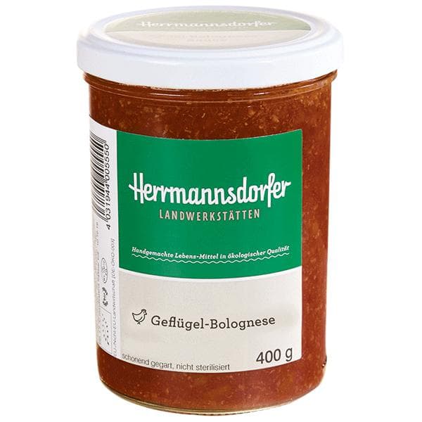 Herrmannsdorfer BIO Geflügel-Bolognese