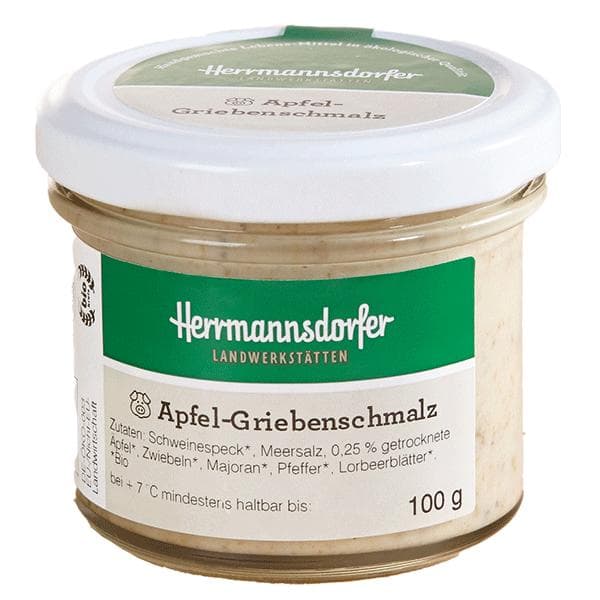 Herrmannsdorfer Organic Apple Crackling Lard