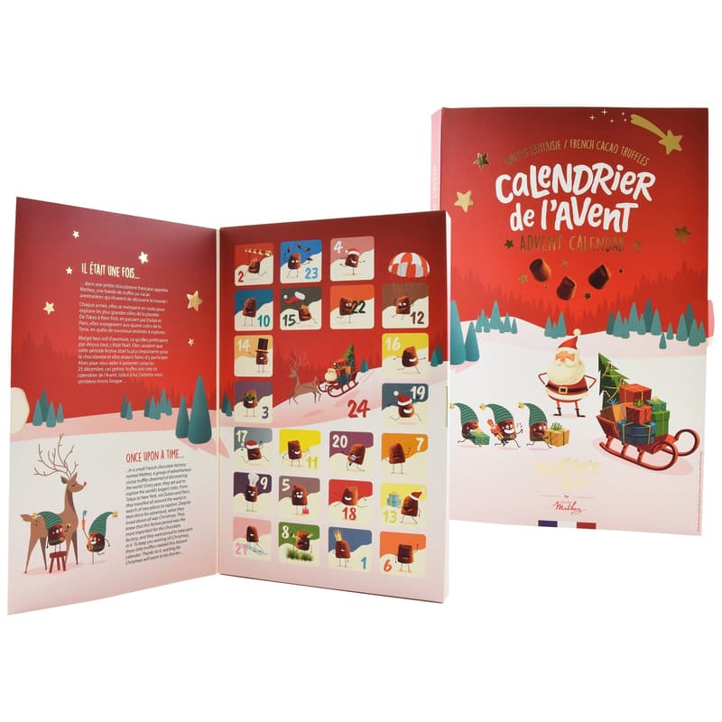 Mathez Schokotrüffel Adventskalender