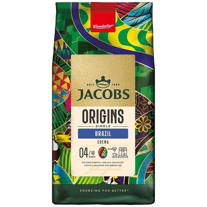 Jacobs Origins Brazil coffee beans 1 kg