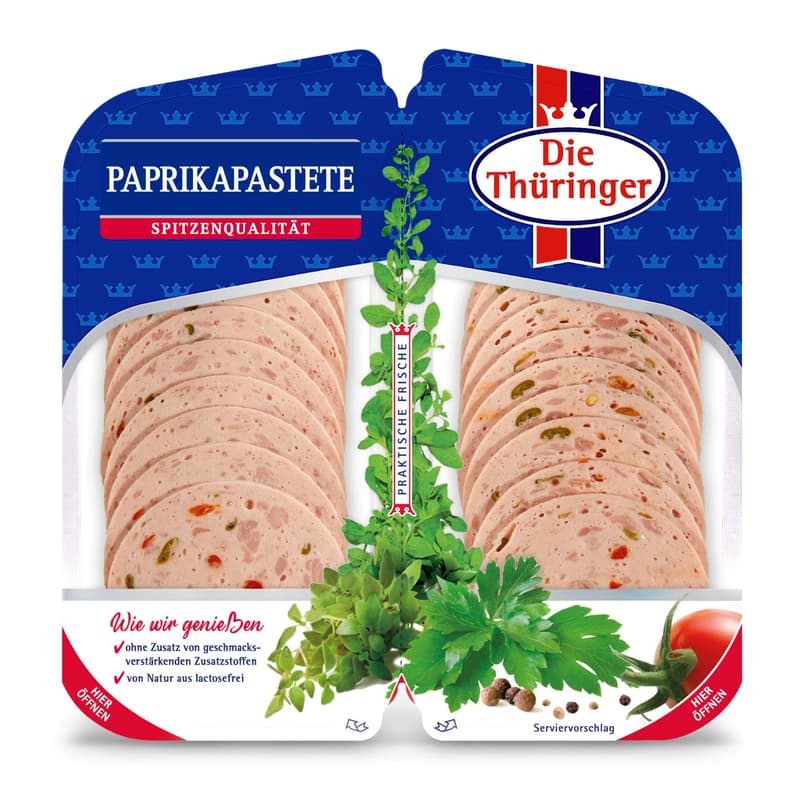 Thuringian bell pepper pâté