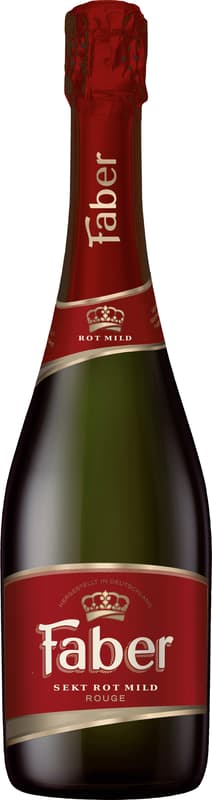 Faber Sekt rot mild 0.75l