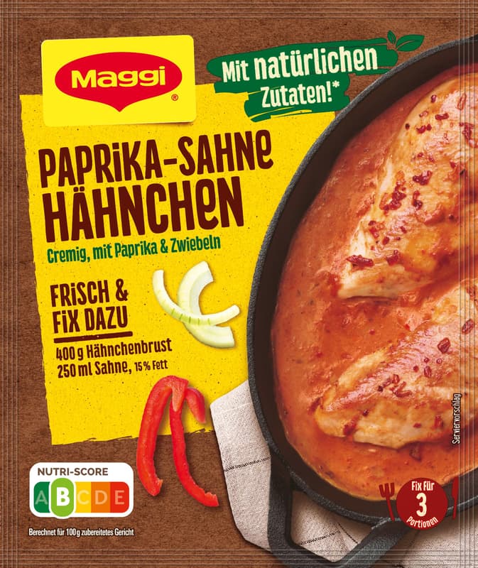 MAGGI Fix for Paprika Cream Chicken