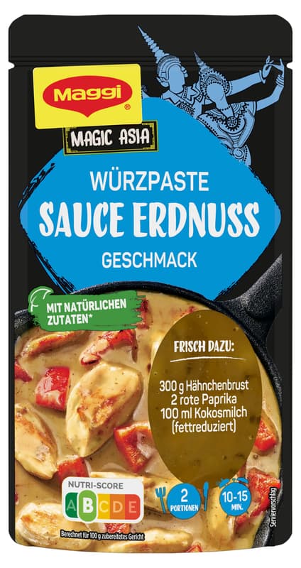 MAGGI Food Travel Seasoning Pastes Peanut Style