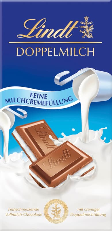 Lindt Maitre Doppelmilch Tafel