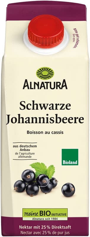 Alnatura BIO Schwarzer Johannisbeeren Nektar