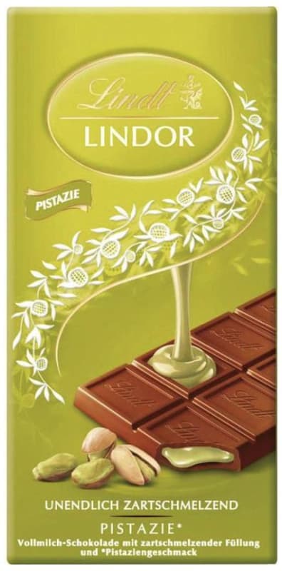 Lindt LINDOR Pistachio Bar