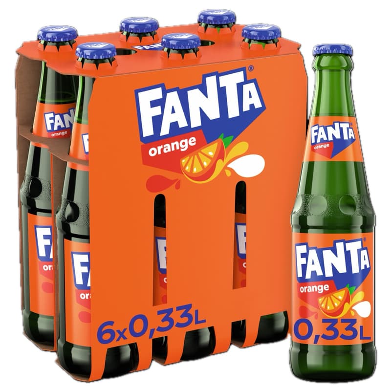 Fanta Orange 6 x 0.33l (refillable)