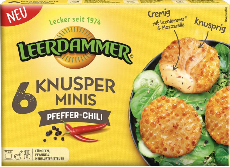 Leerdammer Knusper Minis Pepper-Chili
