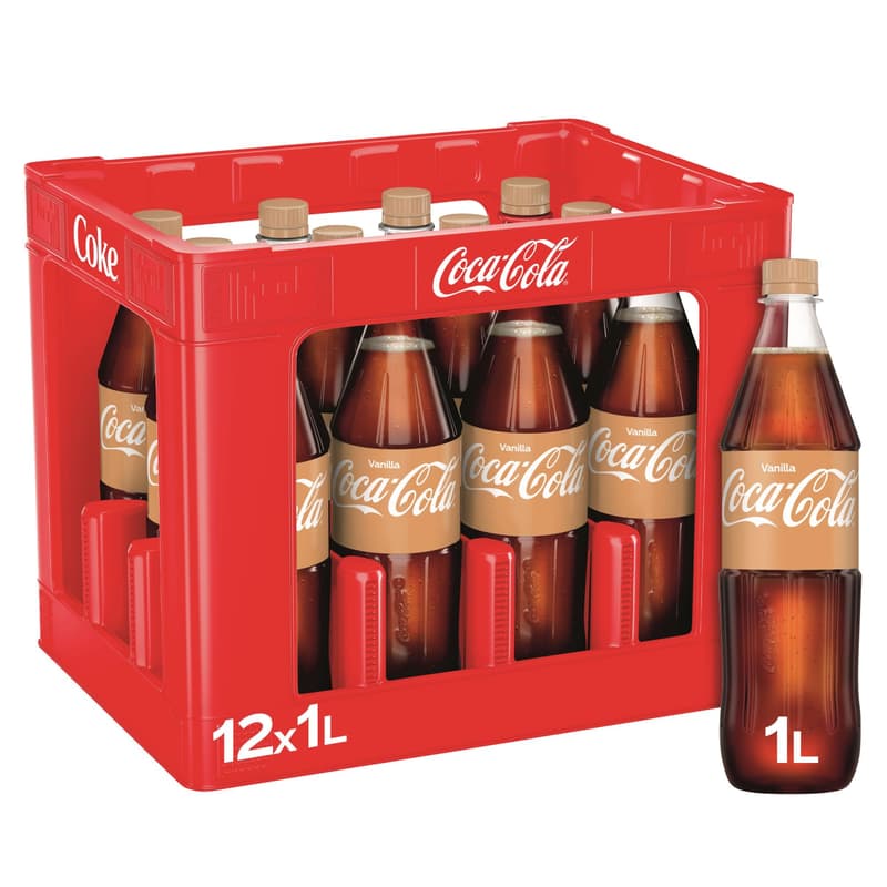 Coca-Cola Vanilla Box 12x1l (REFILLABLE)