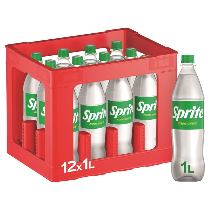 Sprite crate 12x1l (REFILLABLE)