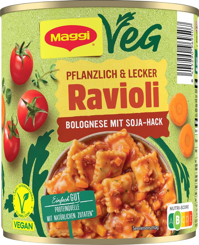 MAGGI Vegan Ravioli Bolognese