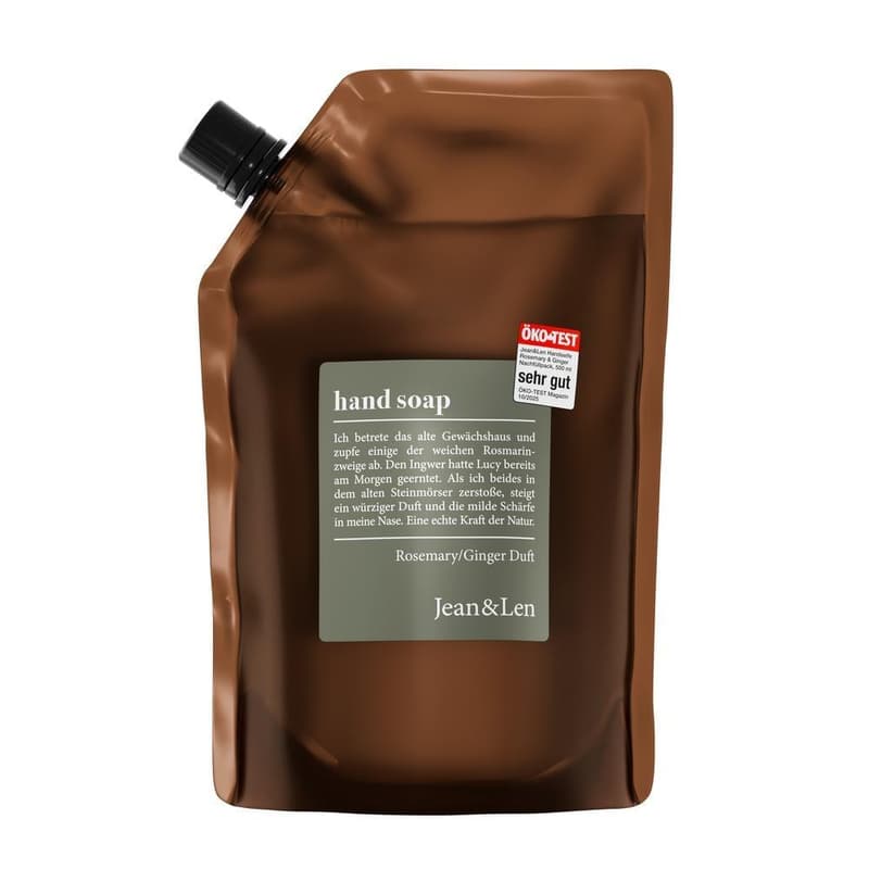 Jean&Len Handseife Rosemary & Ginger Nachfüllpack