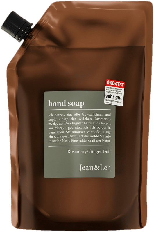Jean&Len Handseife Rosemary & Ginger Nachfüllpack