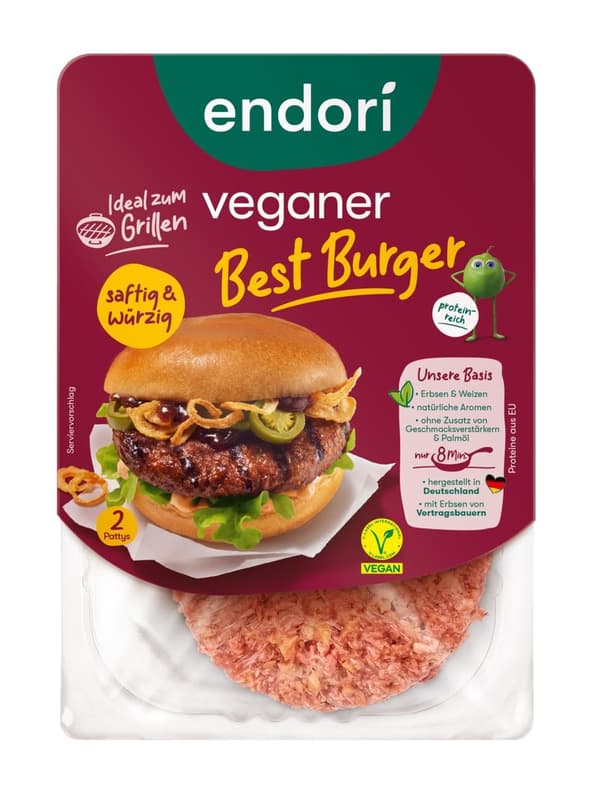 endori vegan Best Burger
