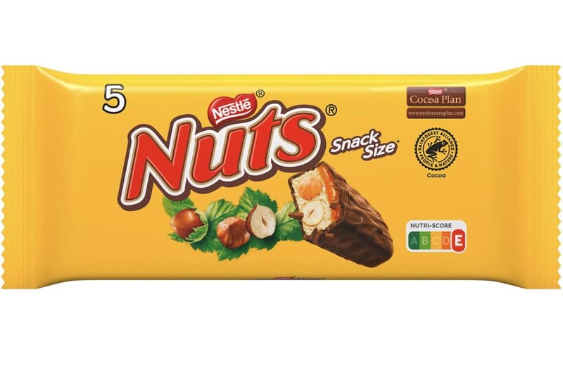 Nestle Nuts Bars 5-pack