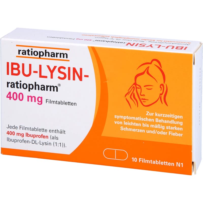 IBU-LYSIN-ratiopharm 400 mg Filmtabletten