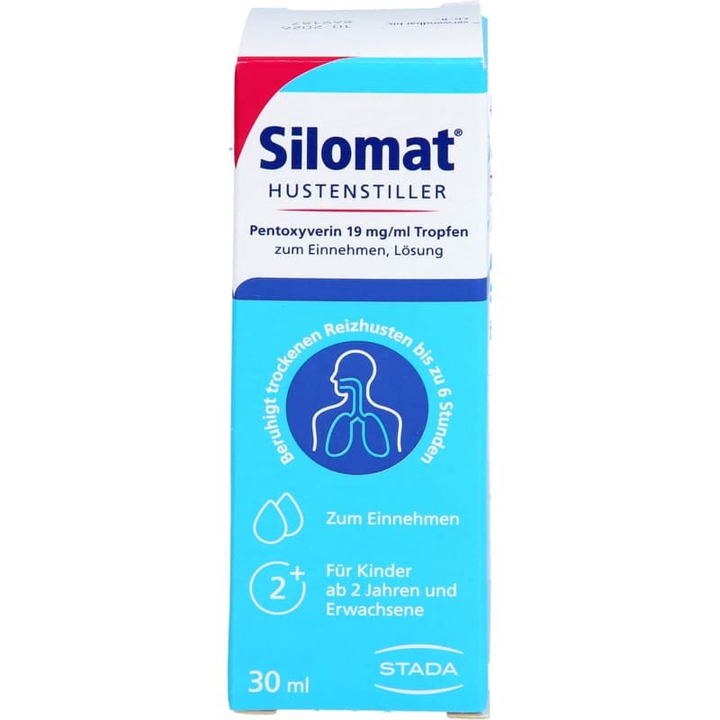 SILOMAT Hustenstiller Pentoxyverin 19 mg/ml TEI