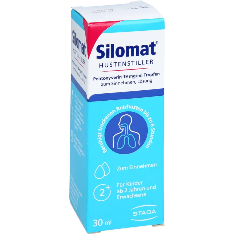 SILOMAT Hustenstiller Pentoxyverin 19 mg/ml TEI