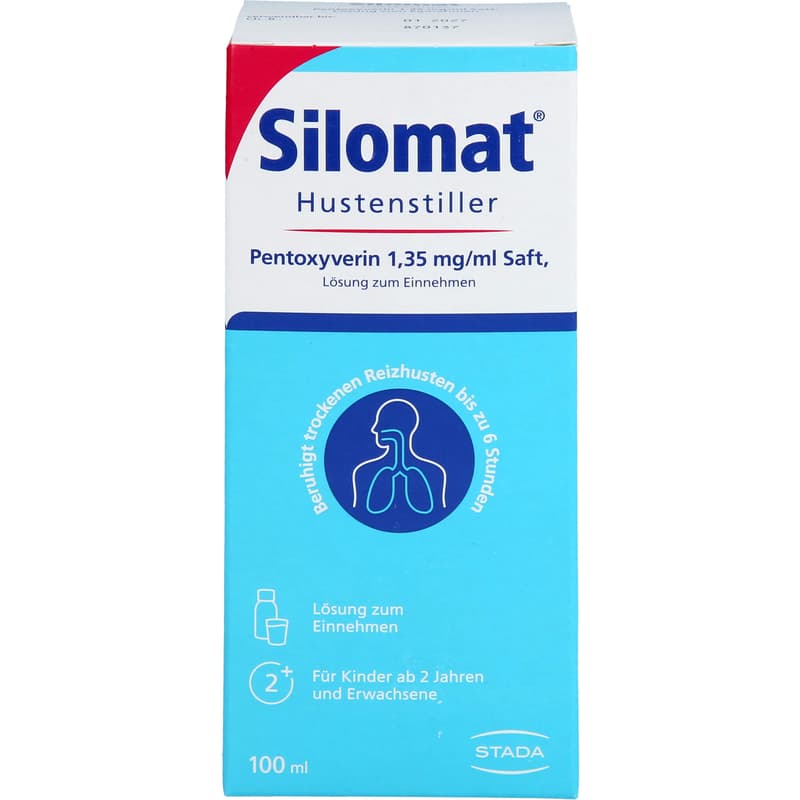 SILOMAT Hustenstiller Pentoxyverin 1,35 mg/ml Saft