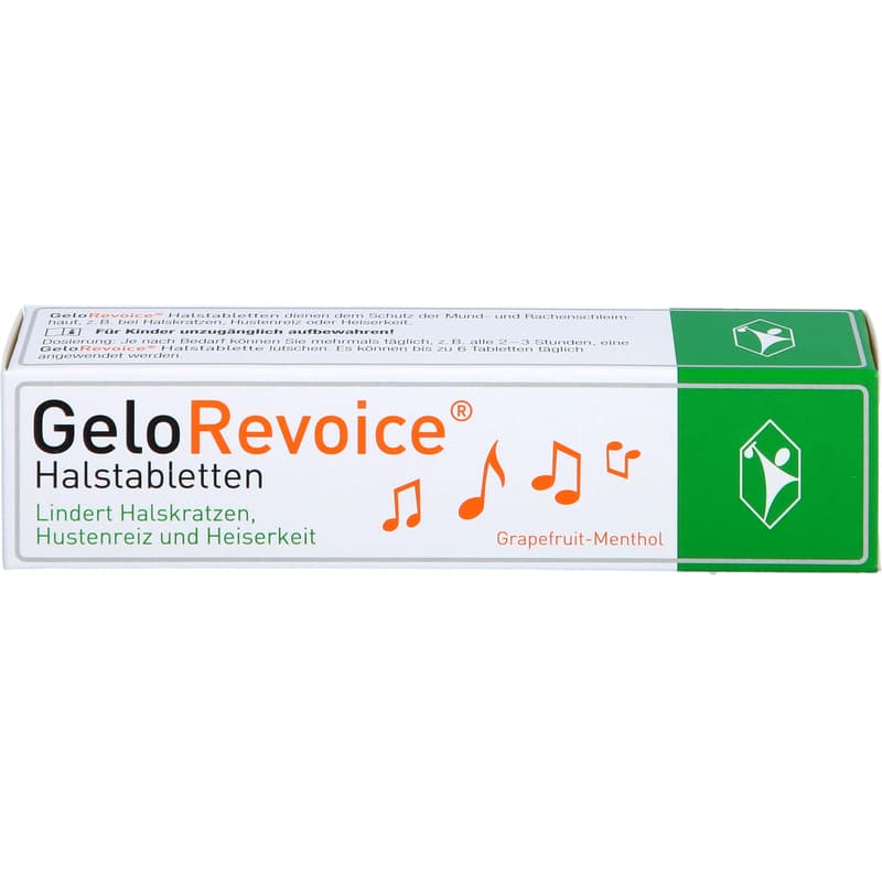 GELOREVOICE throat lozenges grapefruit-menthol Lut.