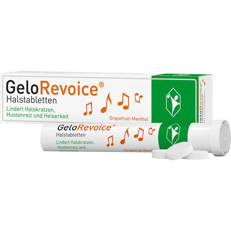 GELOREVOICE throat lozenges grapefruit-menthol Lut.